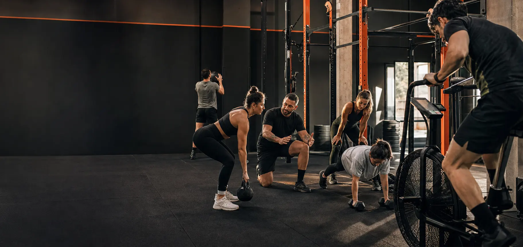 Allenamento alla Fleming Fitness Academy di Roma Nord
